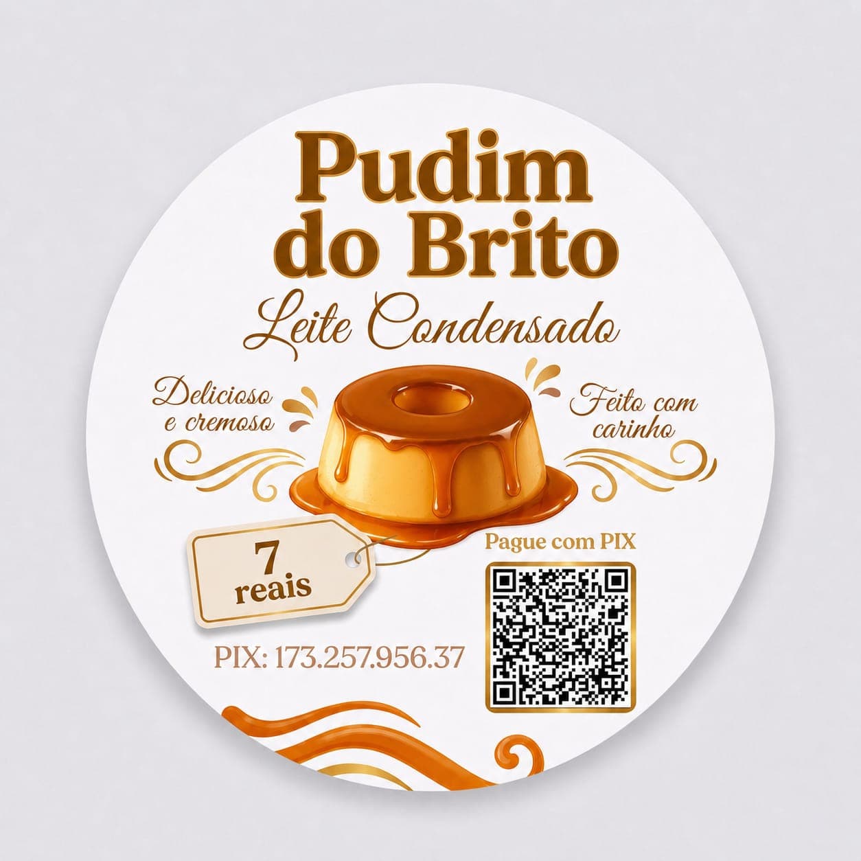 Foto de Pudim de leite