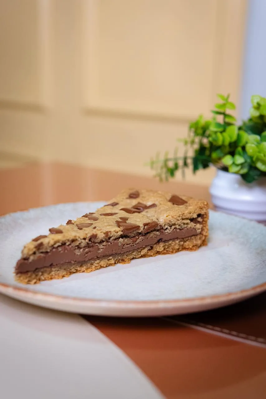 Foto de Torta de Cookie com Nutella